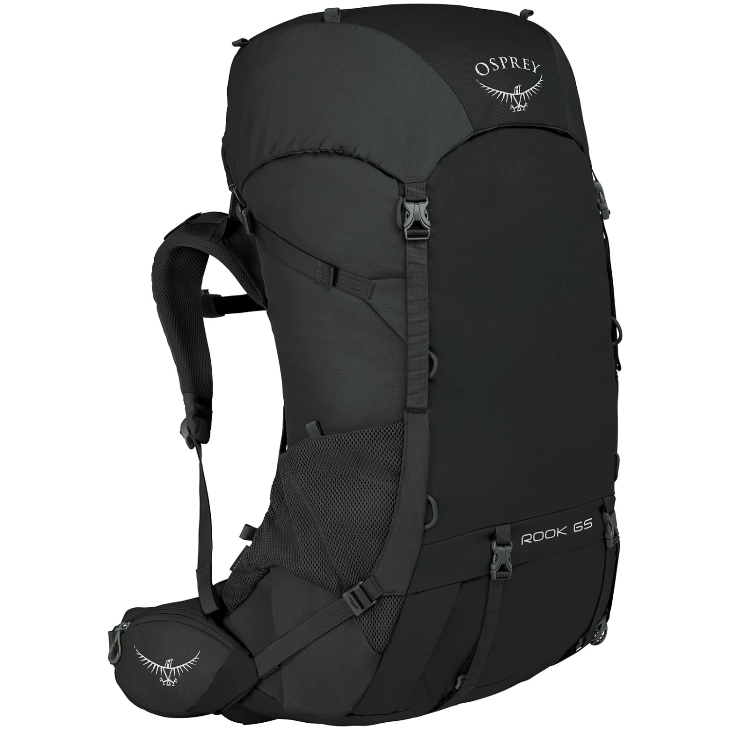 Osprey Rook 65 Backpack - Black 3 Osprey Rook 65 Backpack - Black