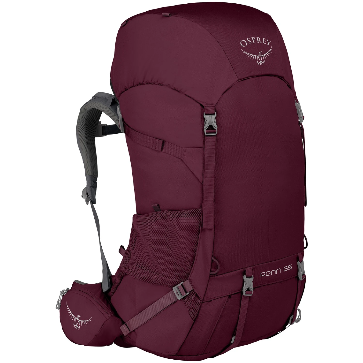 Osprey Renn 65 - Women's Backpack - Aurora Purple 3 Osprey Renn 65 - Women's Backpack - Aurora Purple