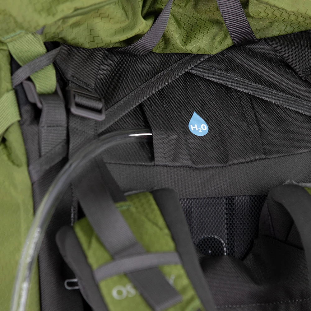 Osprey Aether 55 Backpack - Garlic Mustard Green 7 Osprey Aether 55 Backpack - Garlic Mustard Green - Image 5
