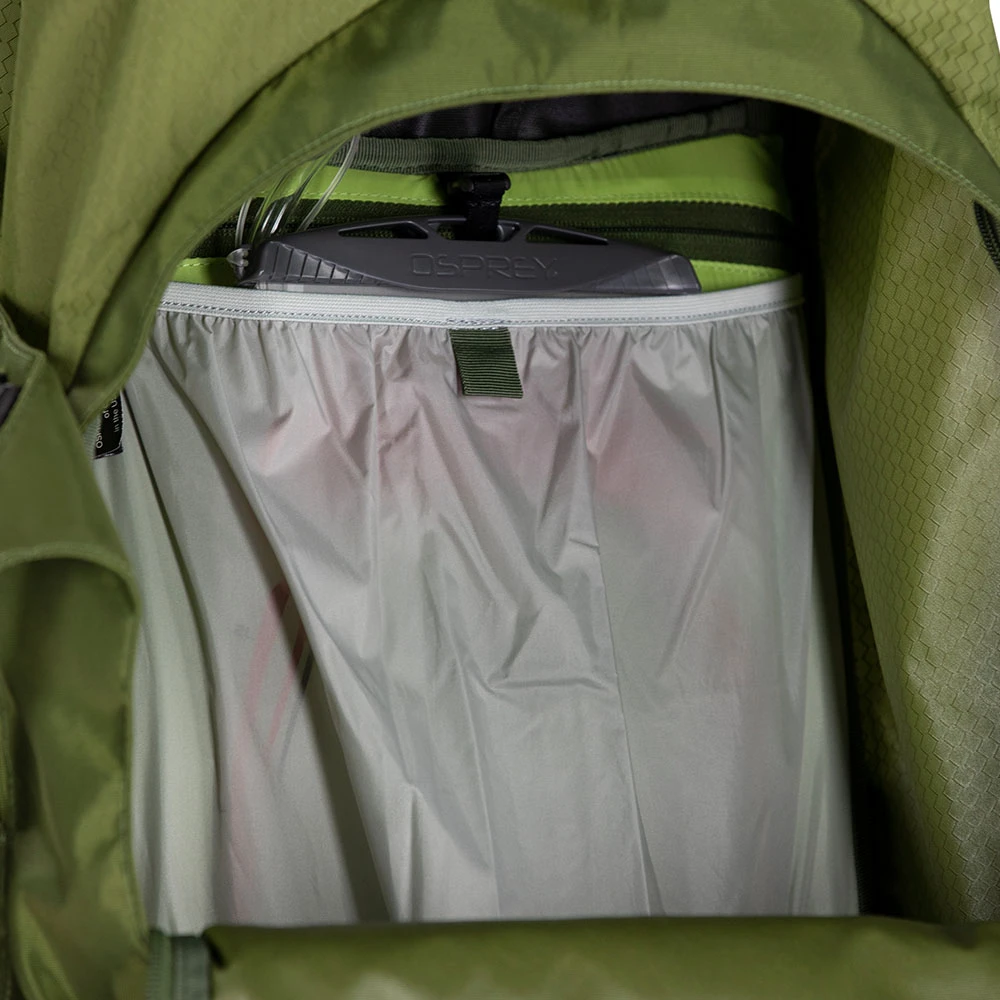 Osprey Aether 55 Backpack - Garlic Mustard Green 8 Osprey Aether 55 Backpack - Garlic Mustard Green - Image 6