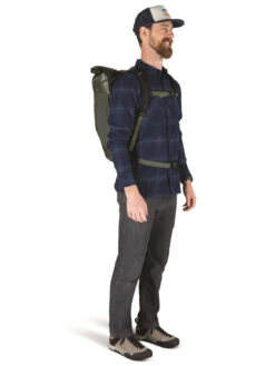 Osprey Transporter Roll Top Backpack - Black -Osprey b24 6699 10003664 10 1041030