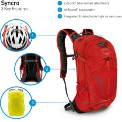 Osprey Men's Syncro 20 Backpack -Osprey iview 5033139 001 pic13