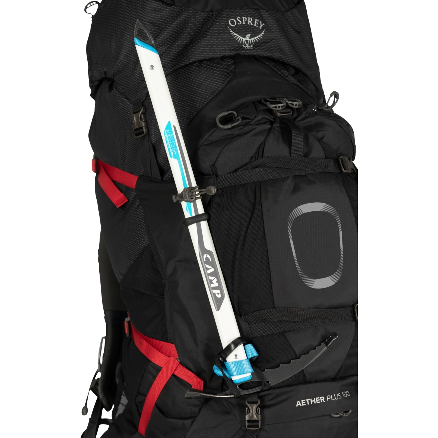 Osprey Aether Plus 100 Backpack - Black - S/M 7 Osprey Aether Plus 100 Backpack - Black - S/M - Image 5
