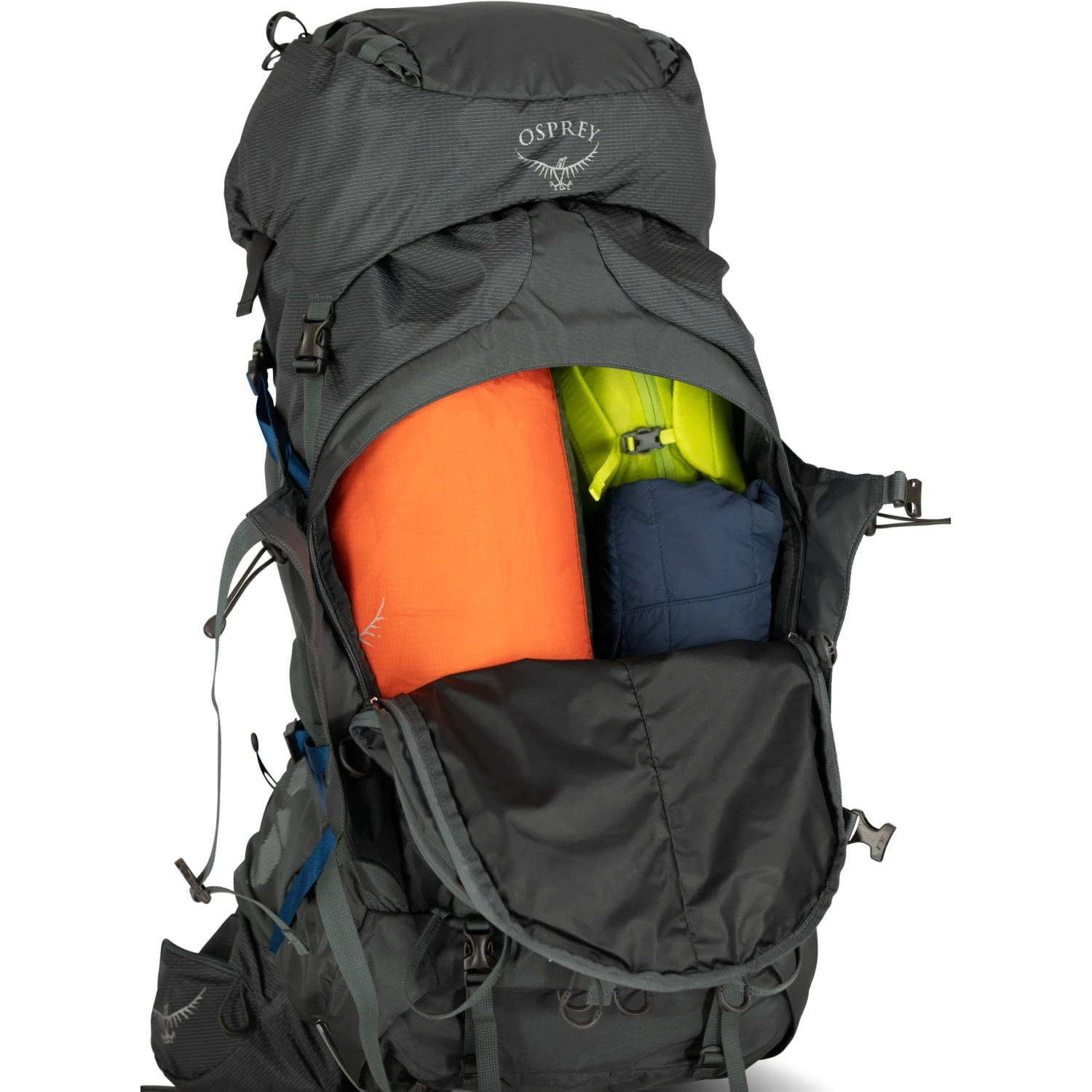 Osprey Aether Plus 60 Backpack - Axo Green - L/XL 10 Osprey Aether Plus 60 Backpack - Axo Green - L/XL - Image 8