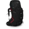 Osprey Aether Plus 60 Backpack - Black -Osprey osprey aether plus 60 backpack black 1 986489