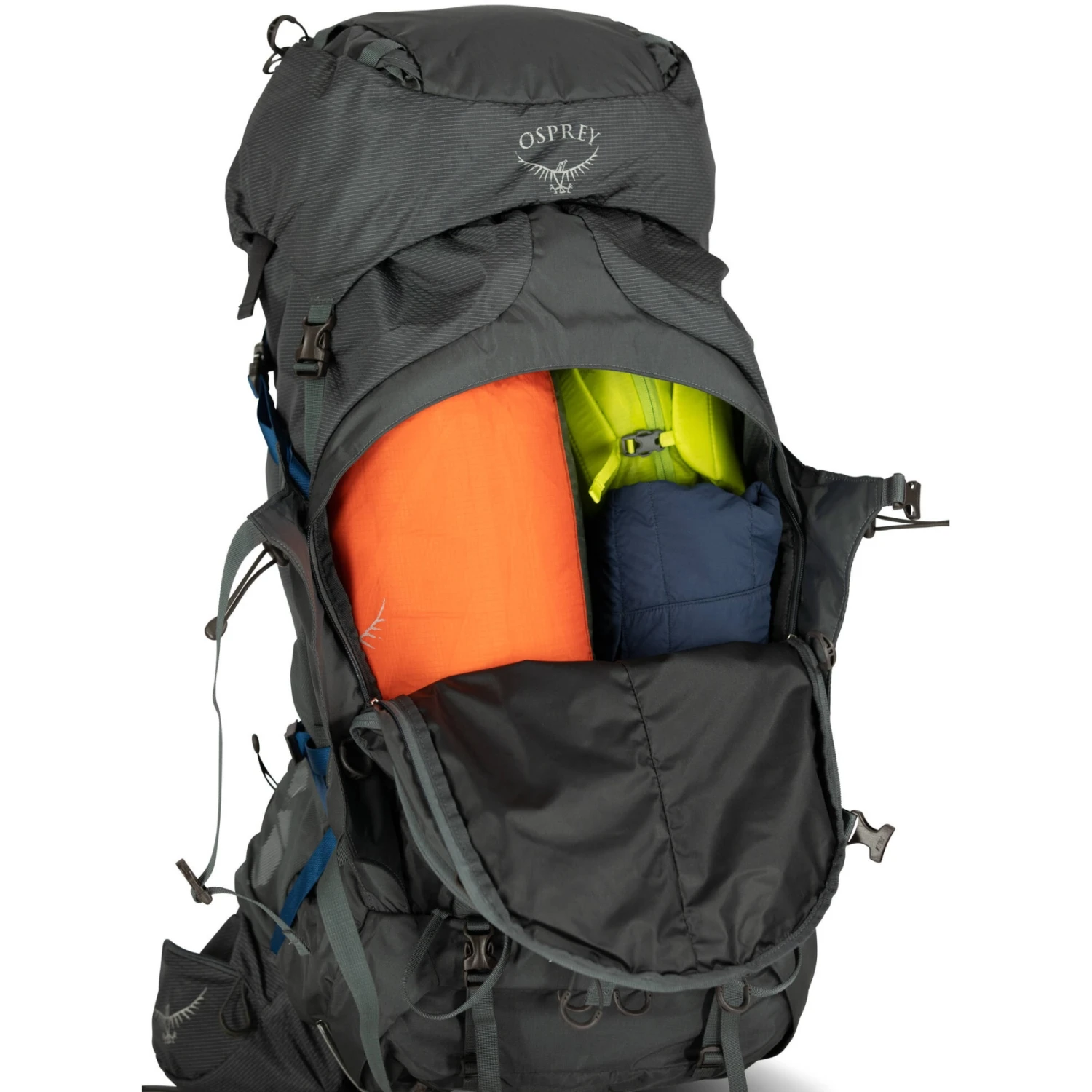 Osprey Aether Plus 70 Backpack - Axo Green - S/M 10 Osprey Aether Plus 70 Backpack - Axo Green - S/M - Image 8