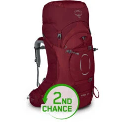 Osprey Ariel 65 Women's Backpack - Claret Red - 2nd Choice