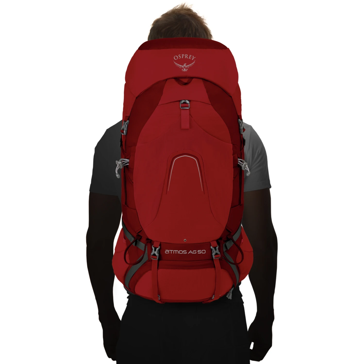 Osprey Atmos AG 50 Backpack - Mythical Green - S/M 6 Osprey Atmos AG 50 Backpack - Mythical Green - S/M - Image 4