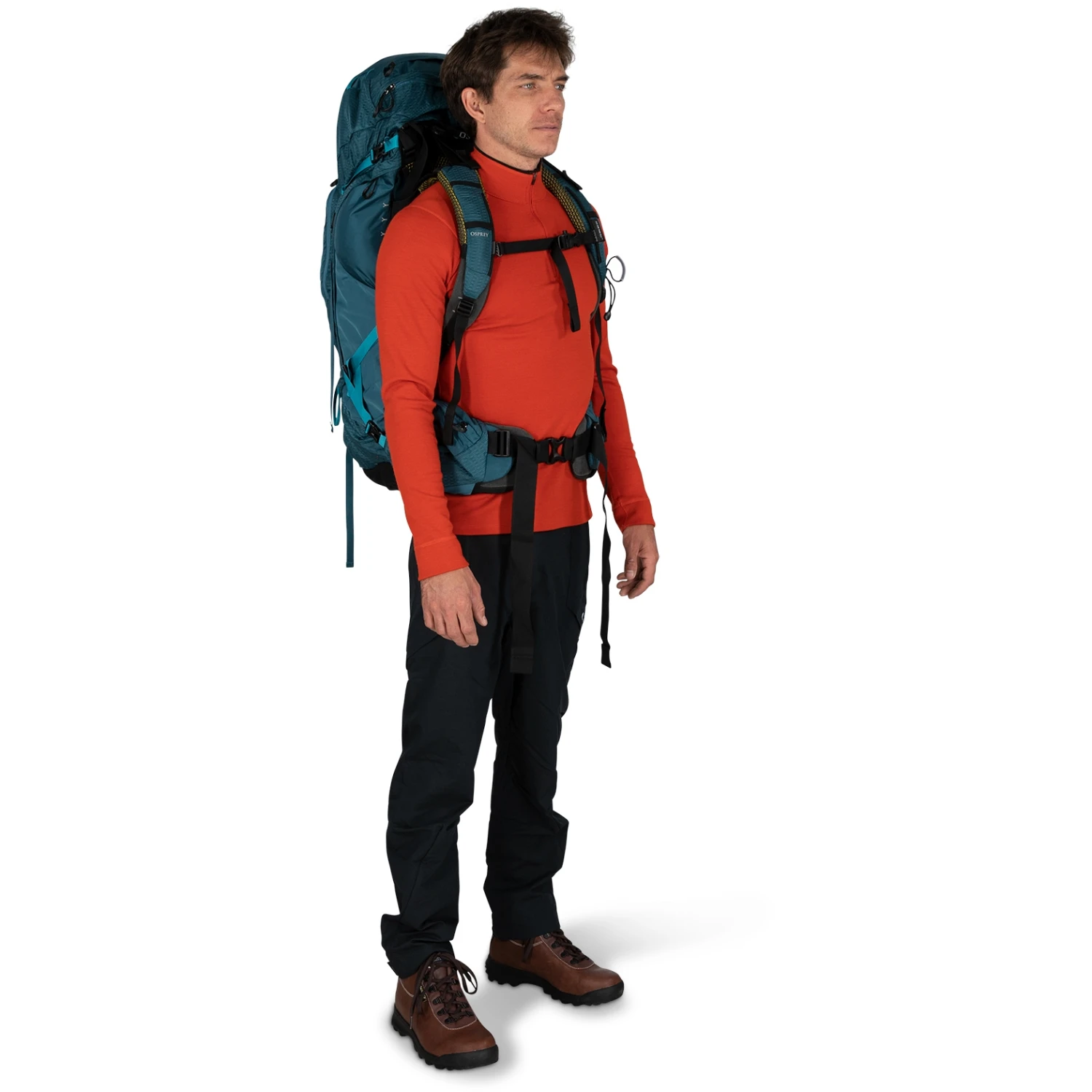 Osprey Atmos AG 65 Backpack - Mythical Green - L/XL 16 Osprey Atmos AG 65 Backpack - Mythical Green - L/XL - Image 14