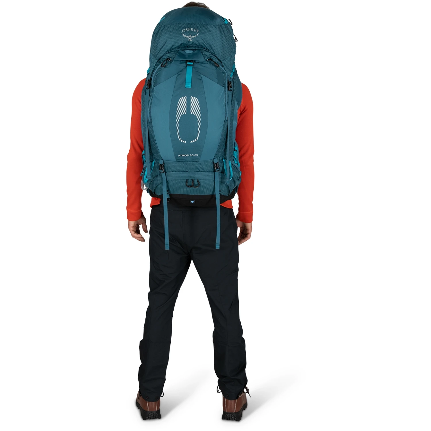 Osprey Atmos AG 65 Backpack - Mythical Green - L/XL 17 Osprey Atmos AG 65 Backpack - Mythical Green - L/XL - Image 15