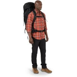 Osprey Kestrel 68 Backpack - Black - L/XL -Osprey osprey kestrel 68 3 1391714