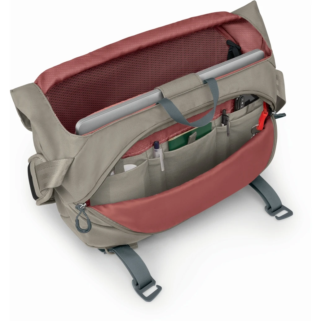 Osprey Metron 18 Messenger Bag - Tan Concrete 6 Osprey Metron 18 Messenger Bag - Tan Concrete - Image 4
