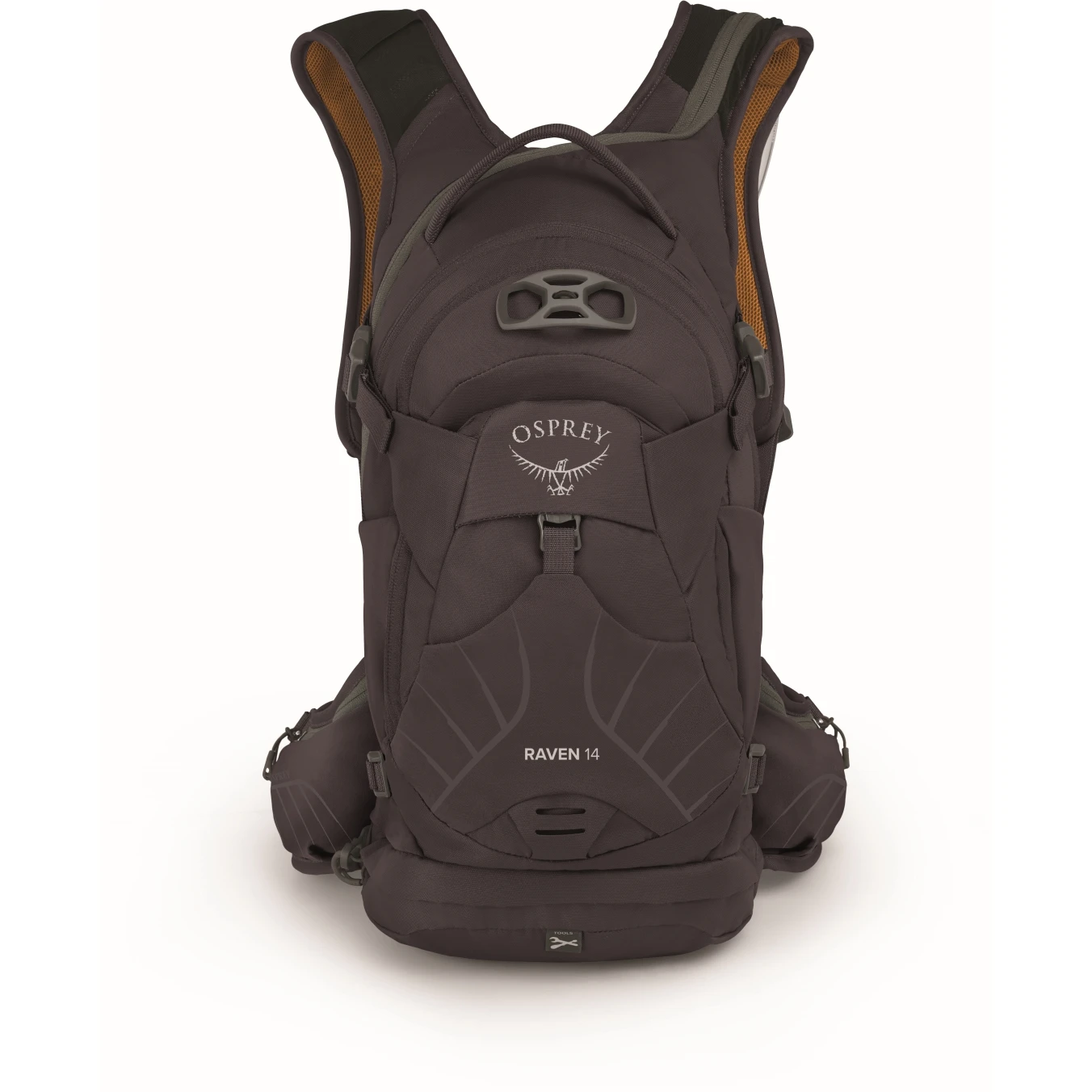 Osprey Raven 14 Women's Backpack + Hydration Bladder - Space Travel Grey 4 Osprey Raven 14 Women's Backpack + Hydration Bladder - Space Travel Grey - Image 2