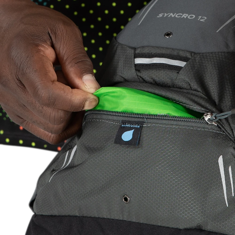 Osprey Syncro 12 Backpack - Black 10 Osprey Syncro 12 Backpack - Black - Image 8